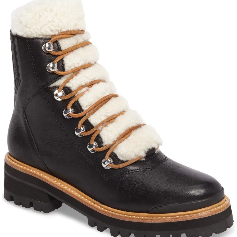 MARC FISHER Izzie Lace-Up Boot NWT